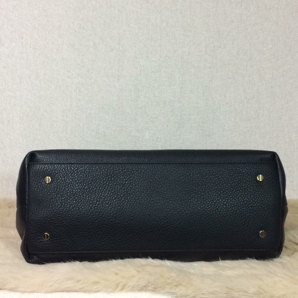 Tory Burch Black Thea Slouchy Chain Tote - Picture 5 of 11